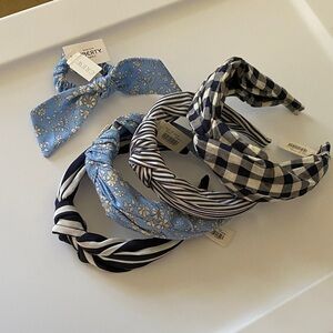 NWT J.Crew Fabric Headband Bundle